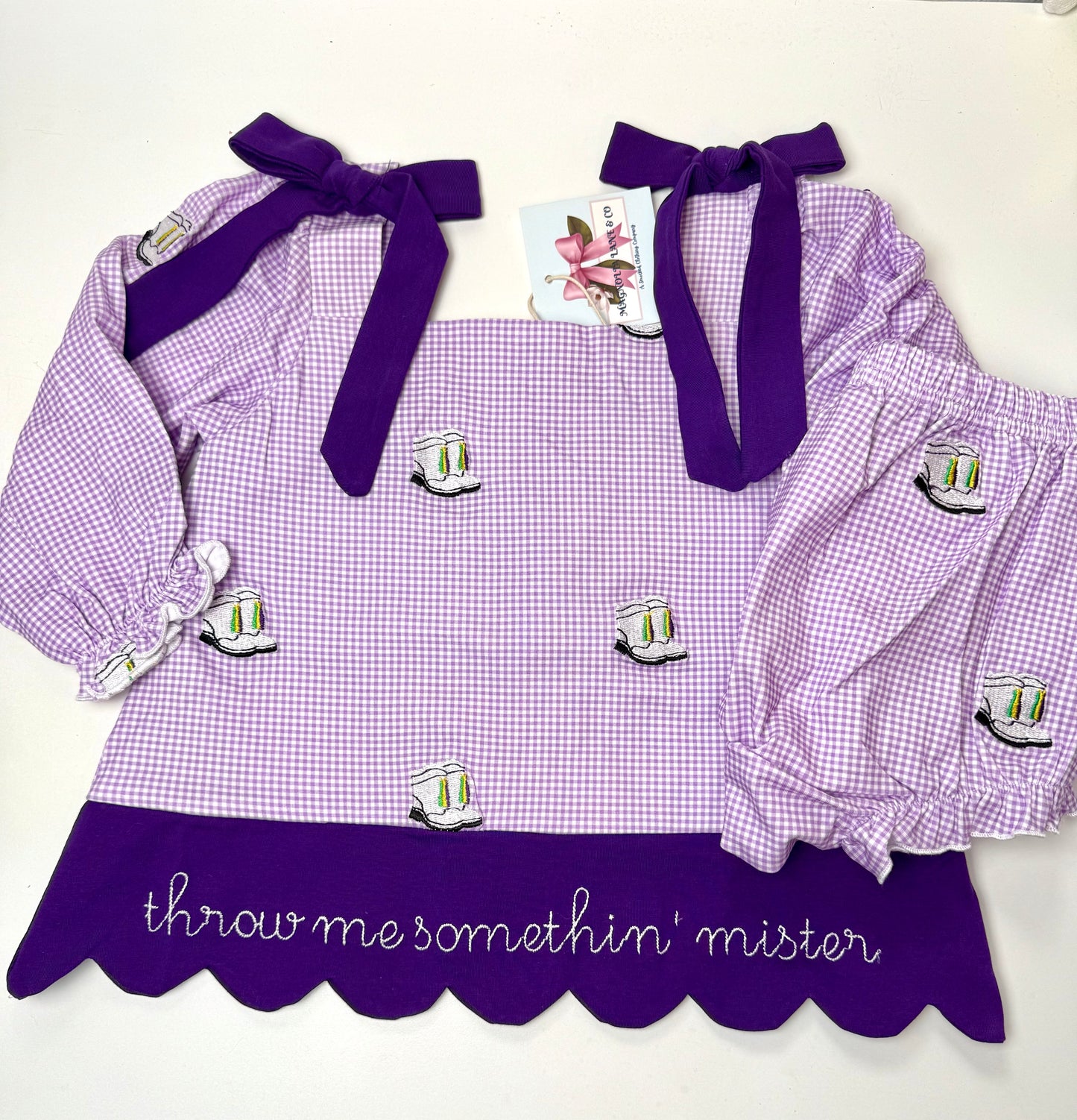 Throw Me Somethin’ Bloomer Set