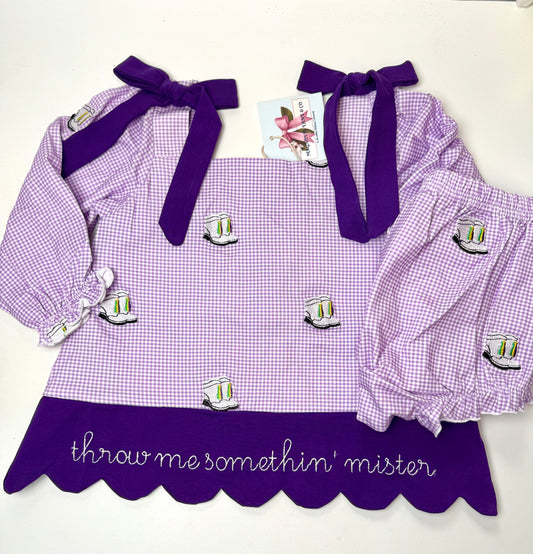 Throw Me Somethin’ Bloomer Set