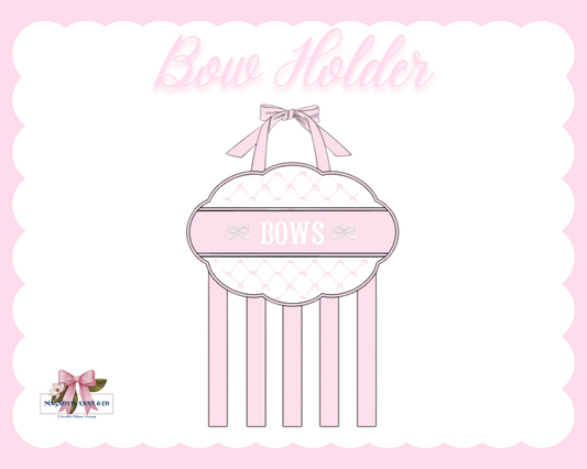 PO28: The Darling Bow Organizer (ETA: DECEMBER)