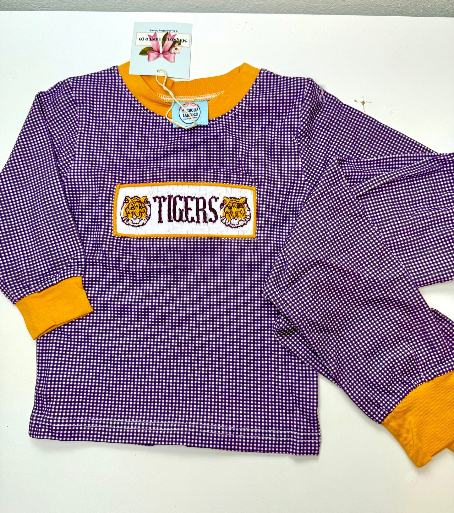 Boy's Purple & Gold Lounge Set
