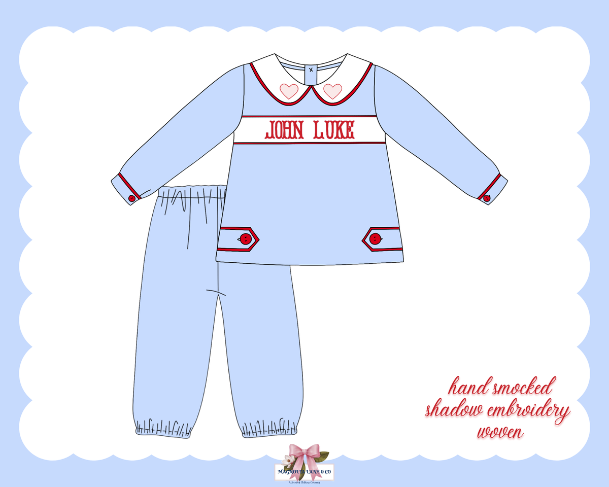 PO30: Boy’s Shadow Hearts Pants Set (ETA: January)