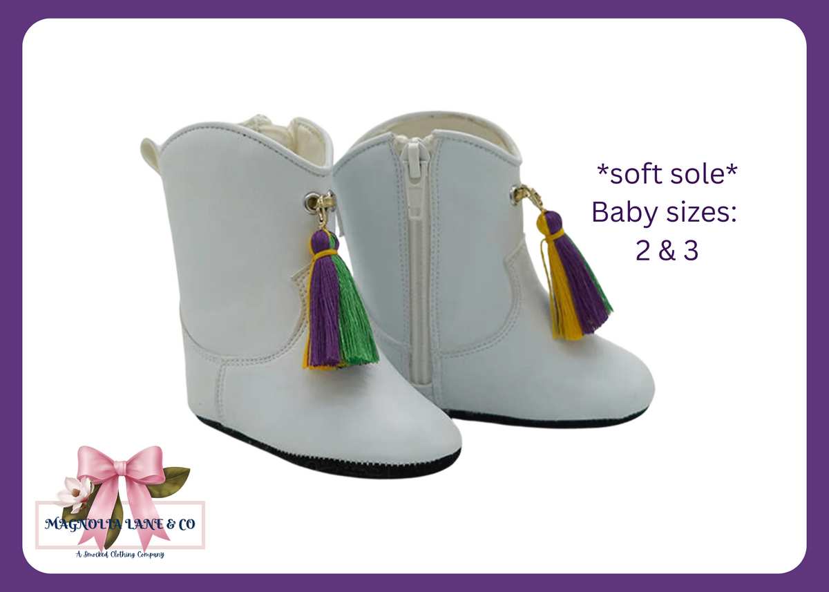 PO30: Mardi Gras Majorette Marching Boots