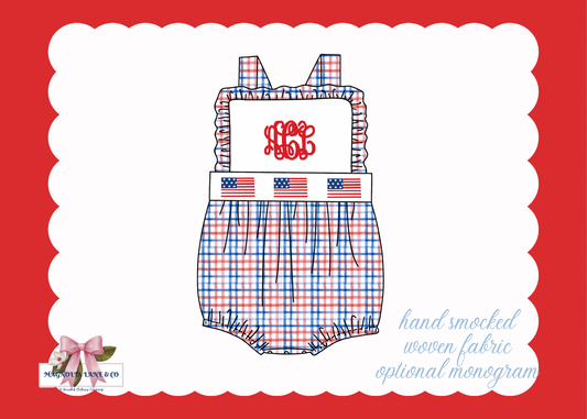 PO20: Plaid Flags: Girl's Bubble