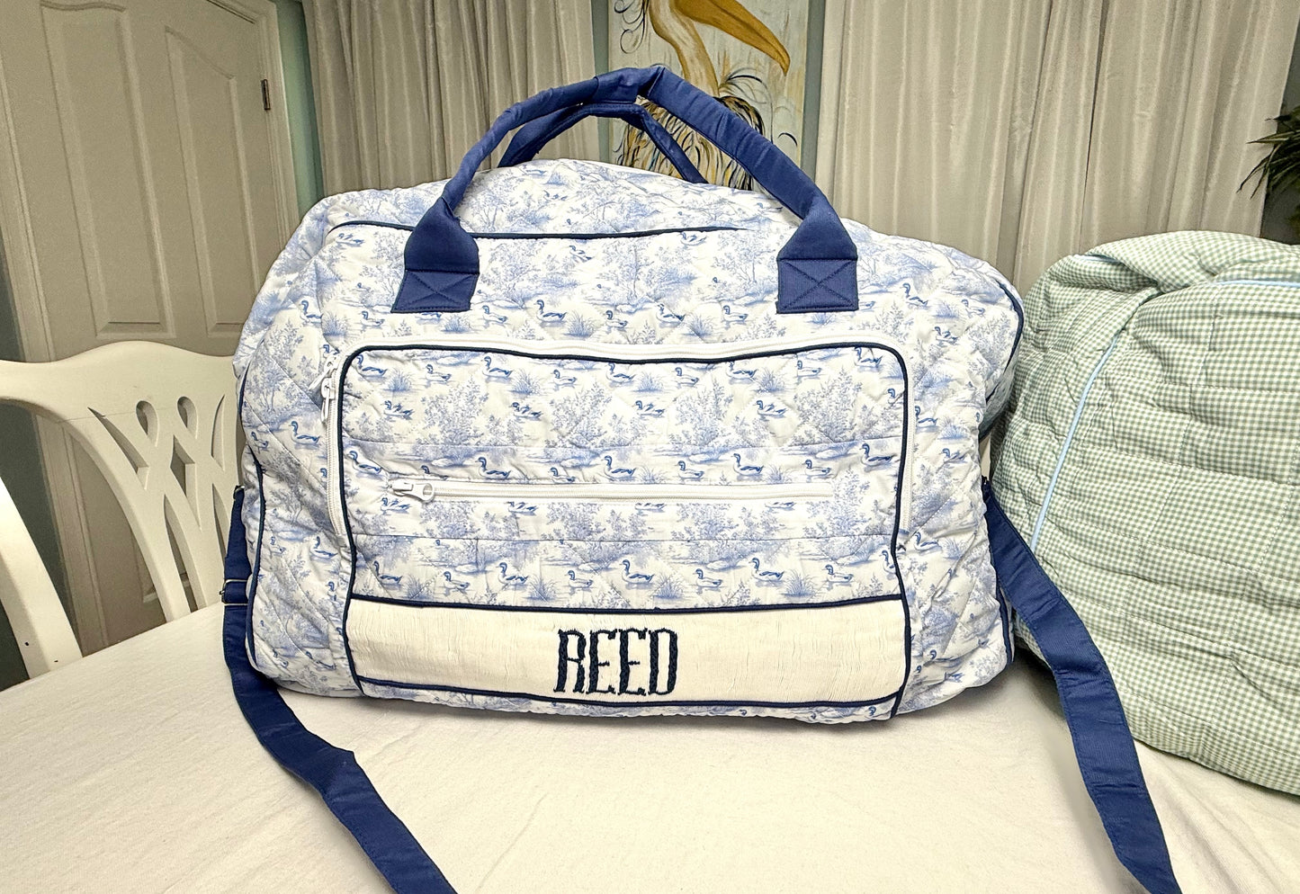 PO28: Mallard Toile Luggage (ETA: DECEMBER)