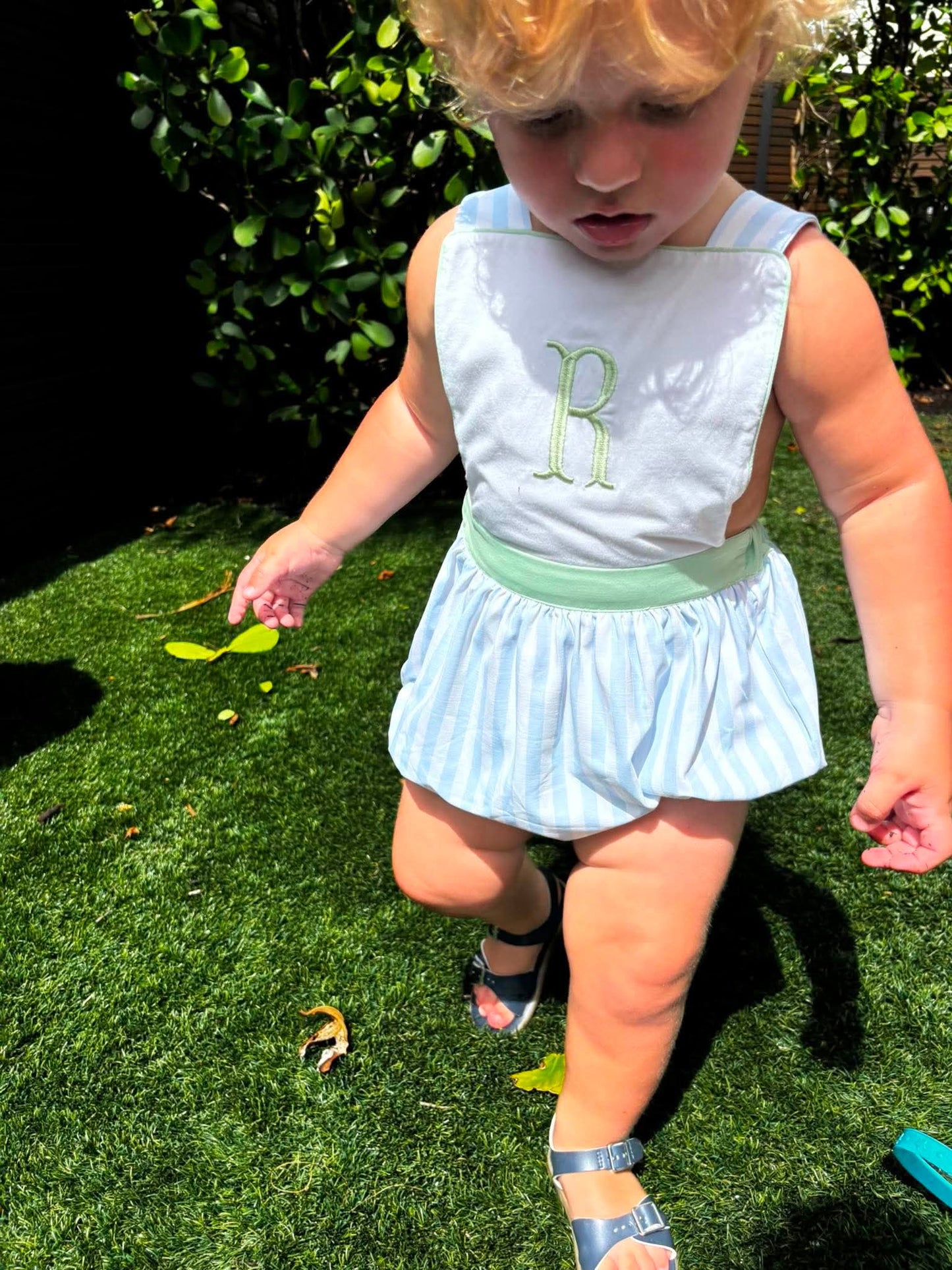 Boy’s Floral & Stripes Bubble