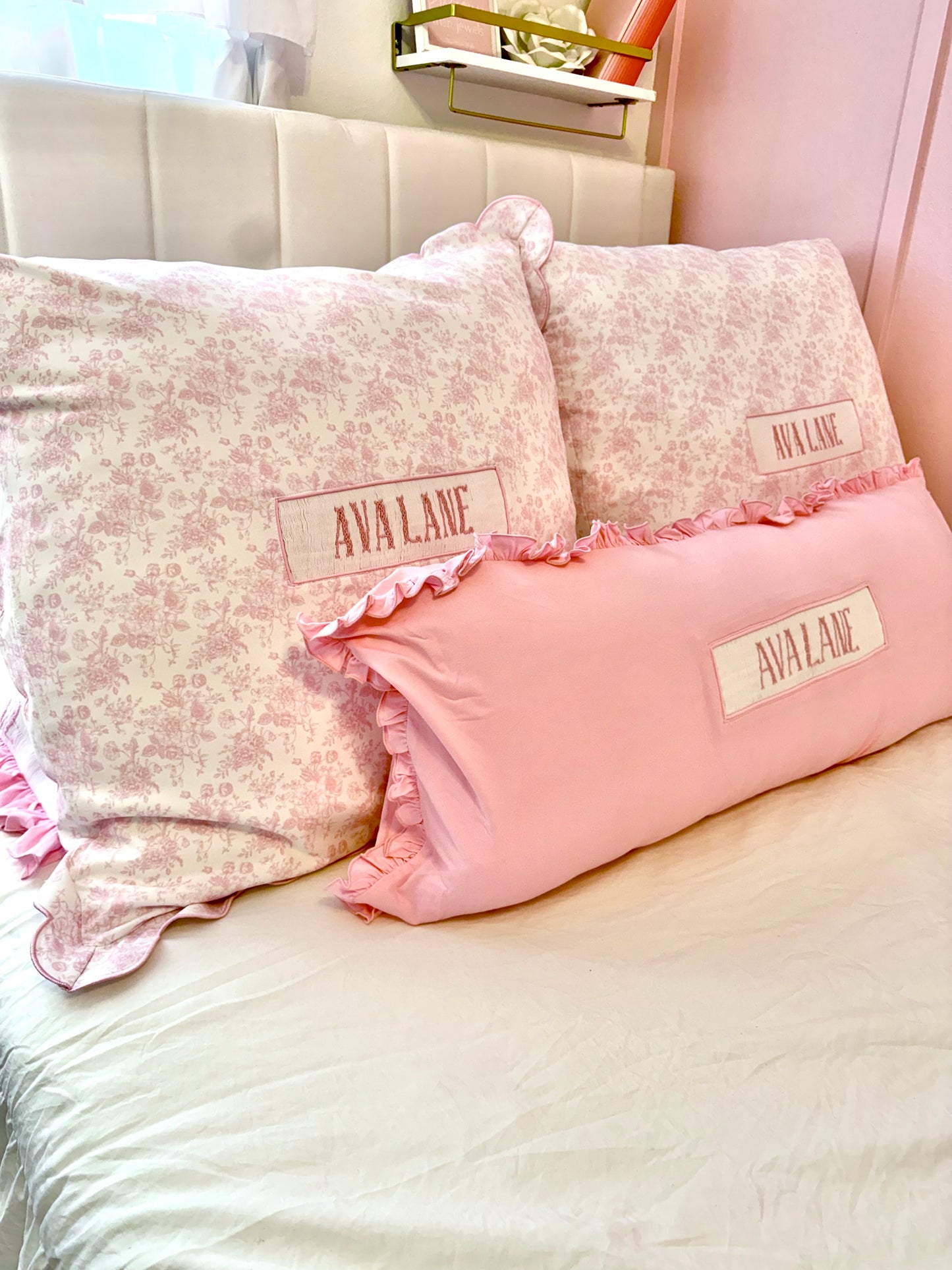 PO28: Pink Toile Luggage (ETA: DECEMBER)