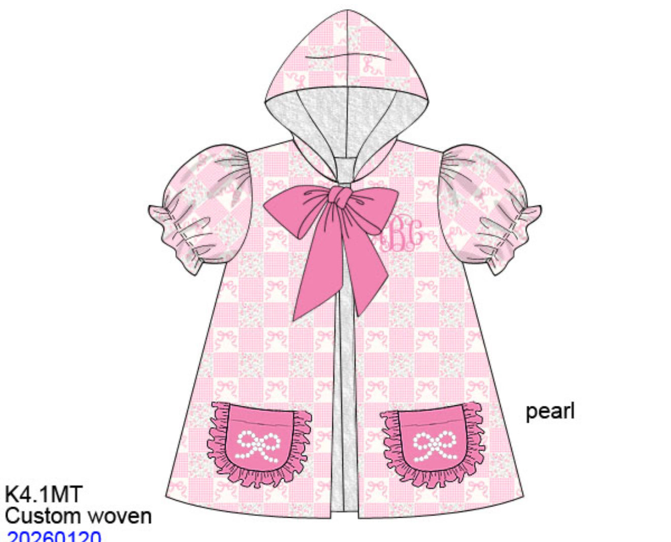 Patchwork Swim Coverup