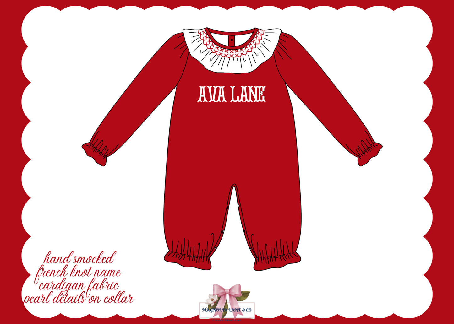PO27: Girl's Christmas Cardigans Romper (ETA: November)
