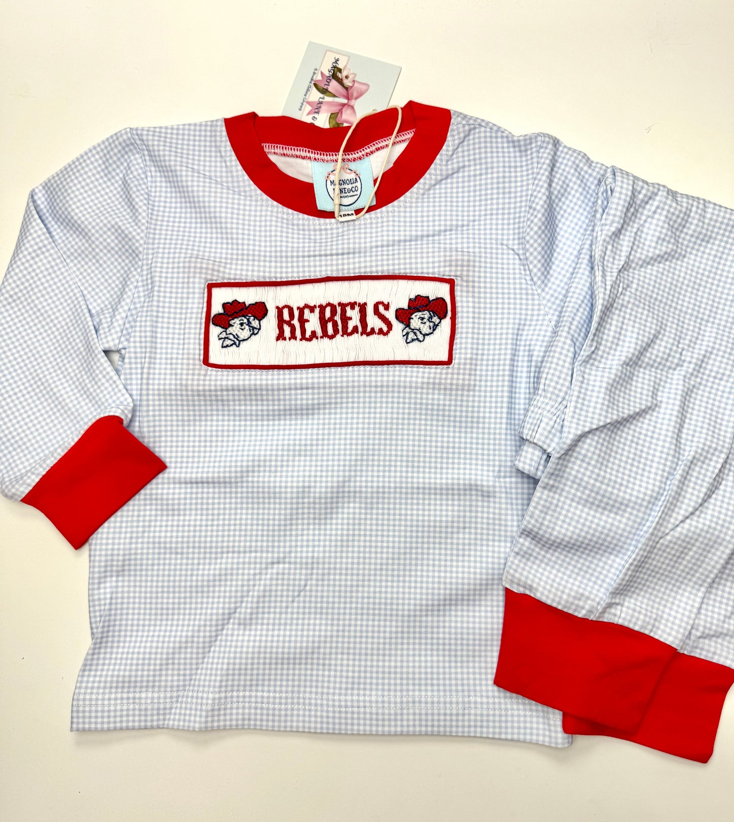 Boy's Blue & Red Lounge Set