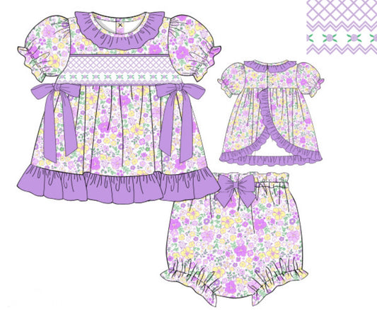 Lavender Dreams Bloomer Set