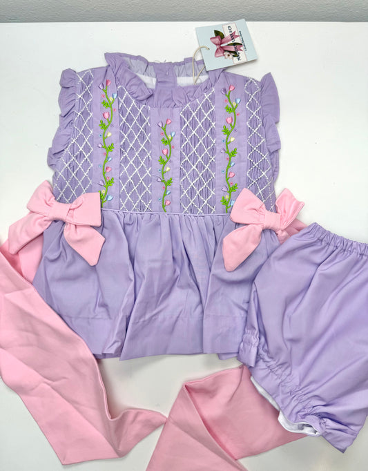 Floral Vines Bloomer Set