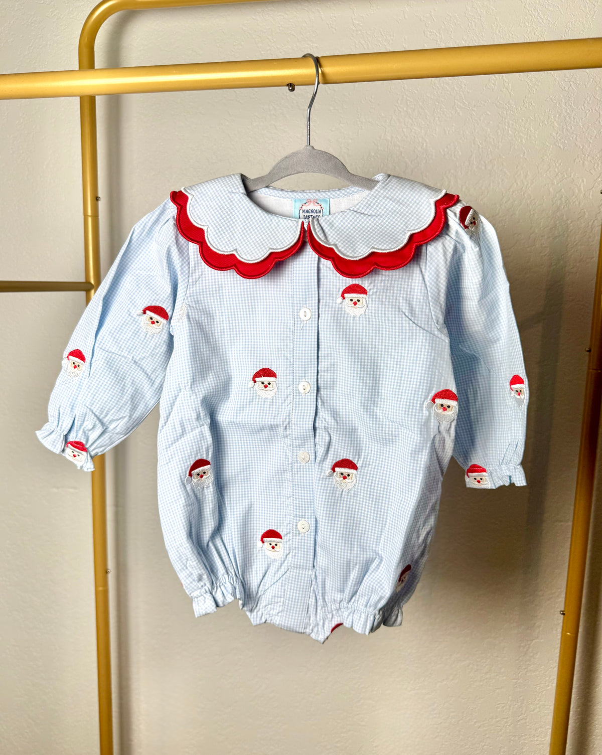 Santa Baby: Girl's Bubble - "SANTA BABY"
