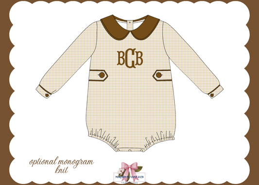 PO25: Boy’s Fall Toile Bubble