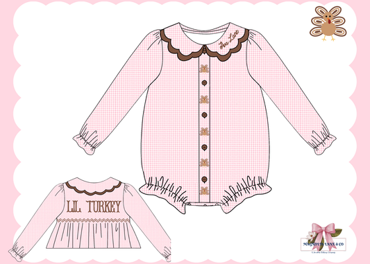 PO25: Girl’s Lil Turkey Bubble