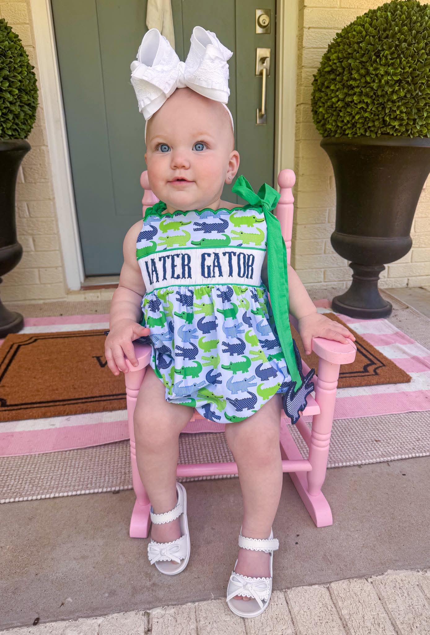 See U Later, Alligator: Girl's Bubble -- "LATER GATOR"