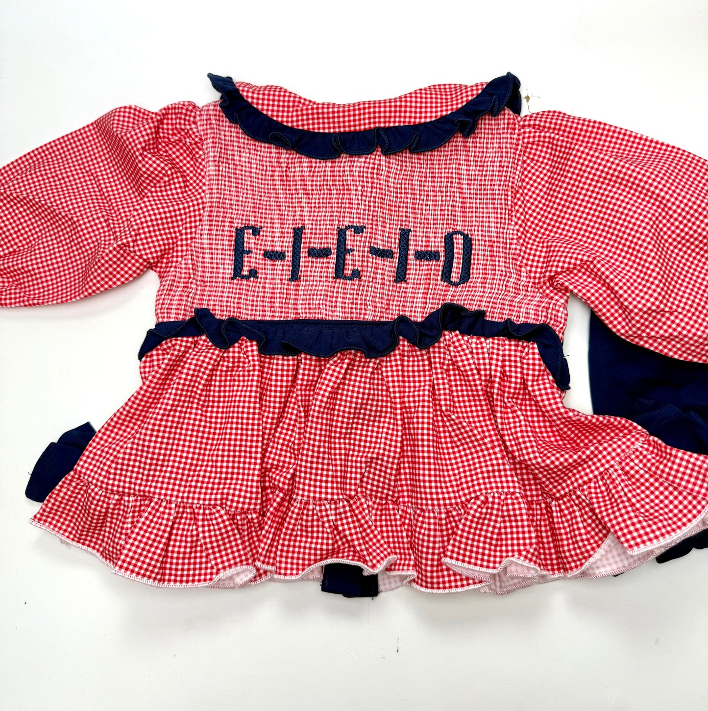 Girl's E-I-E-I-O Bloomer Set