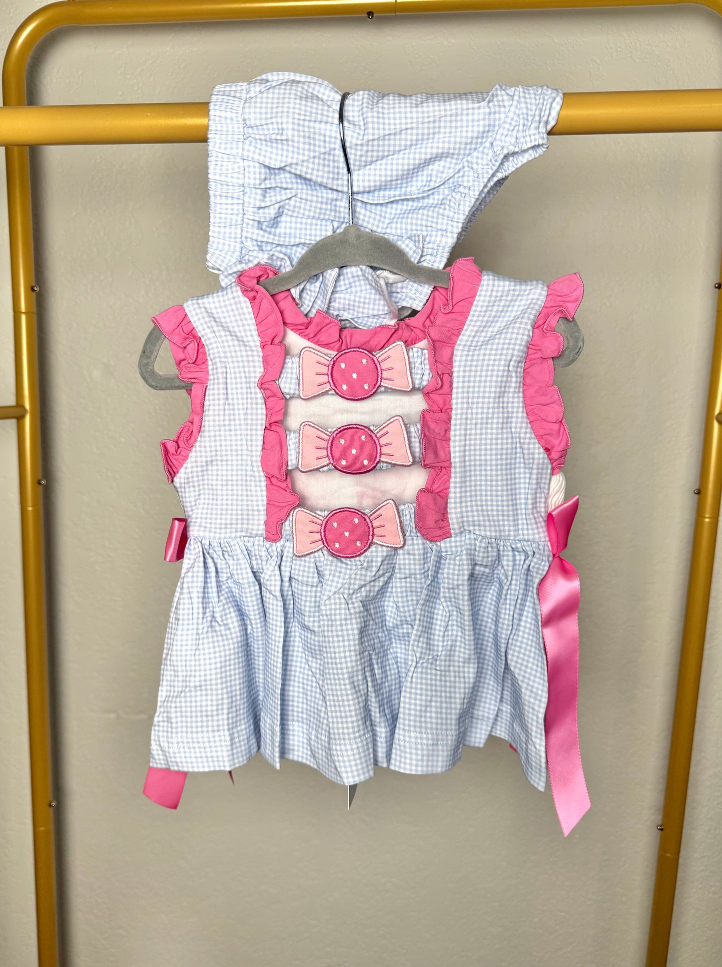 Girl's Trick or Treat Bloomer Set/Dress