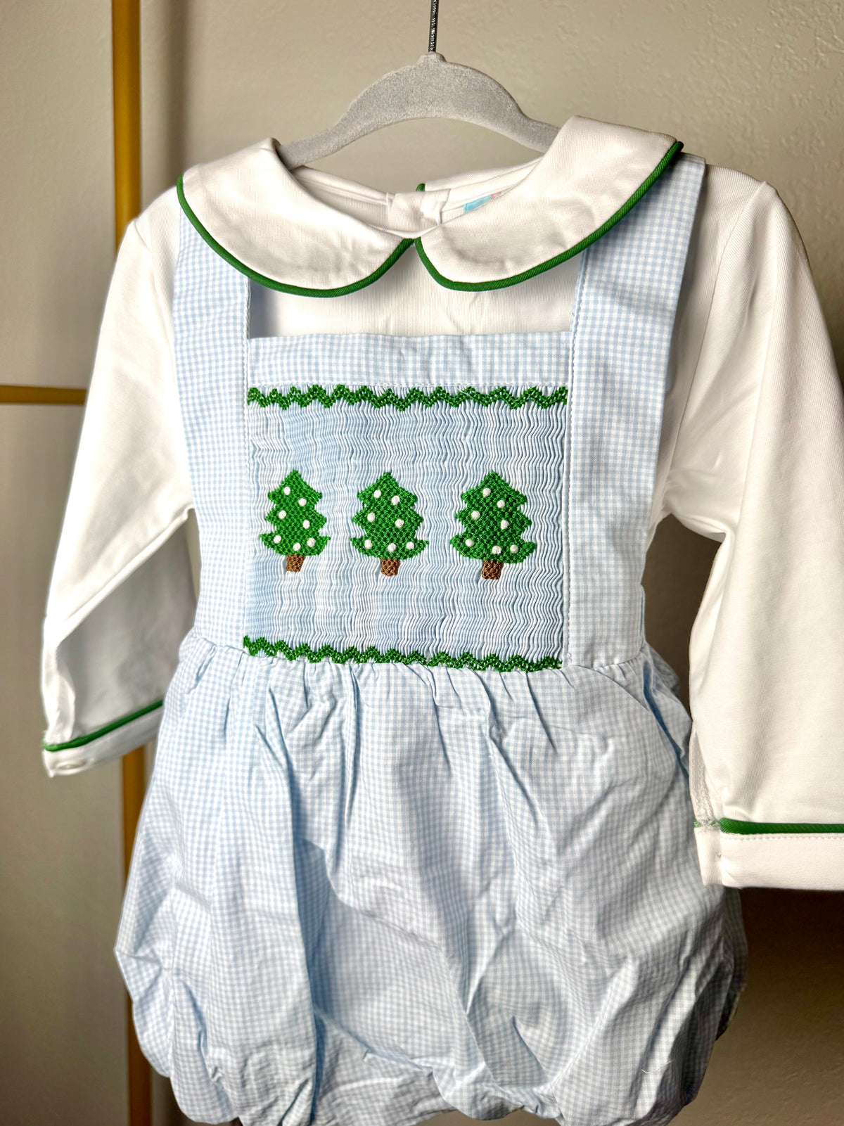 Gingham Trees: Boy’s Bubble