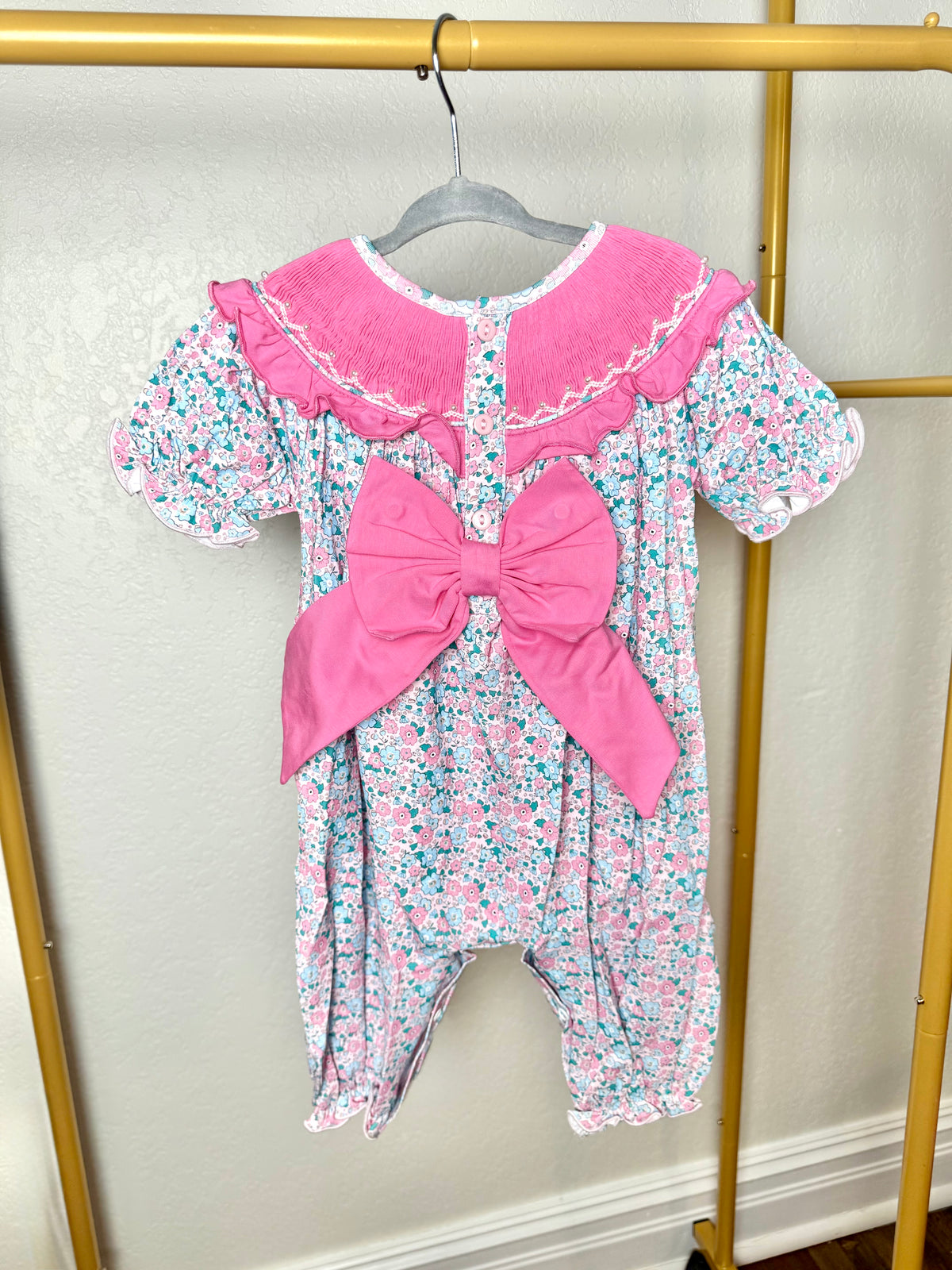 Girl’s Turkey Day Romper - "THANKFUL"