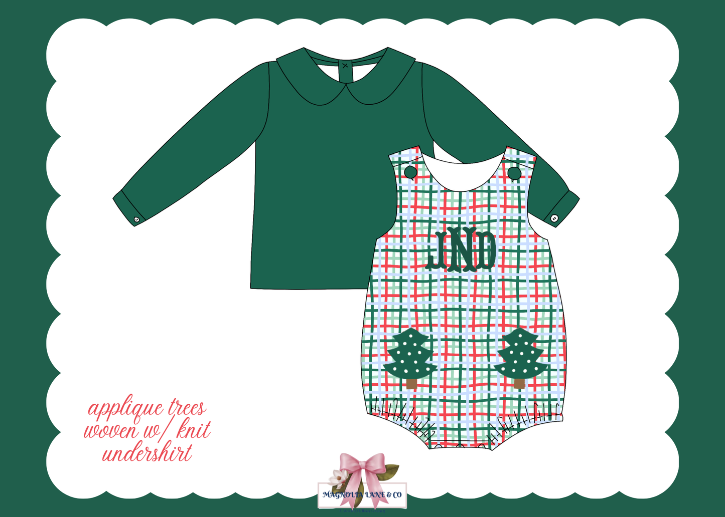 PO27: Boy's Merry Little Trees Bubble (ETA: November)