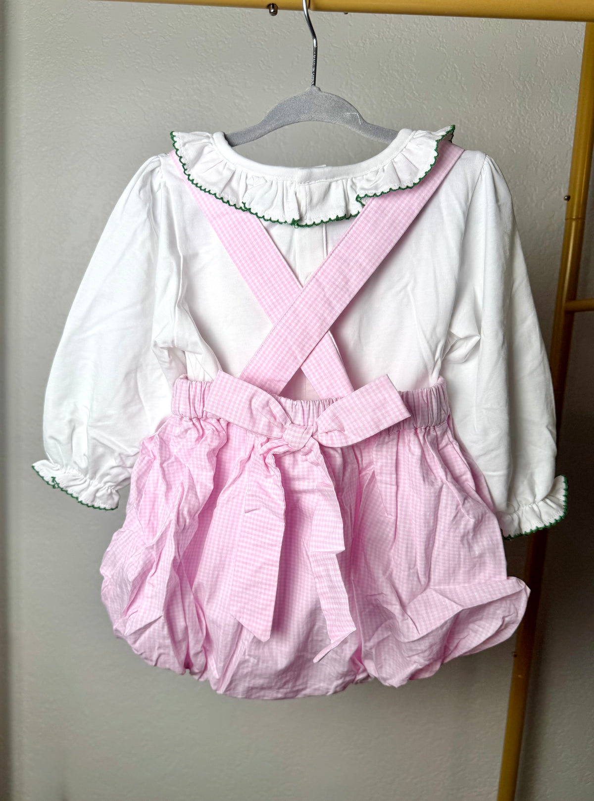 Gingham Trees: Girl's Bubble