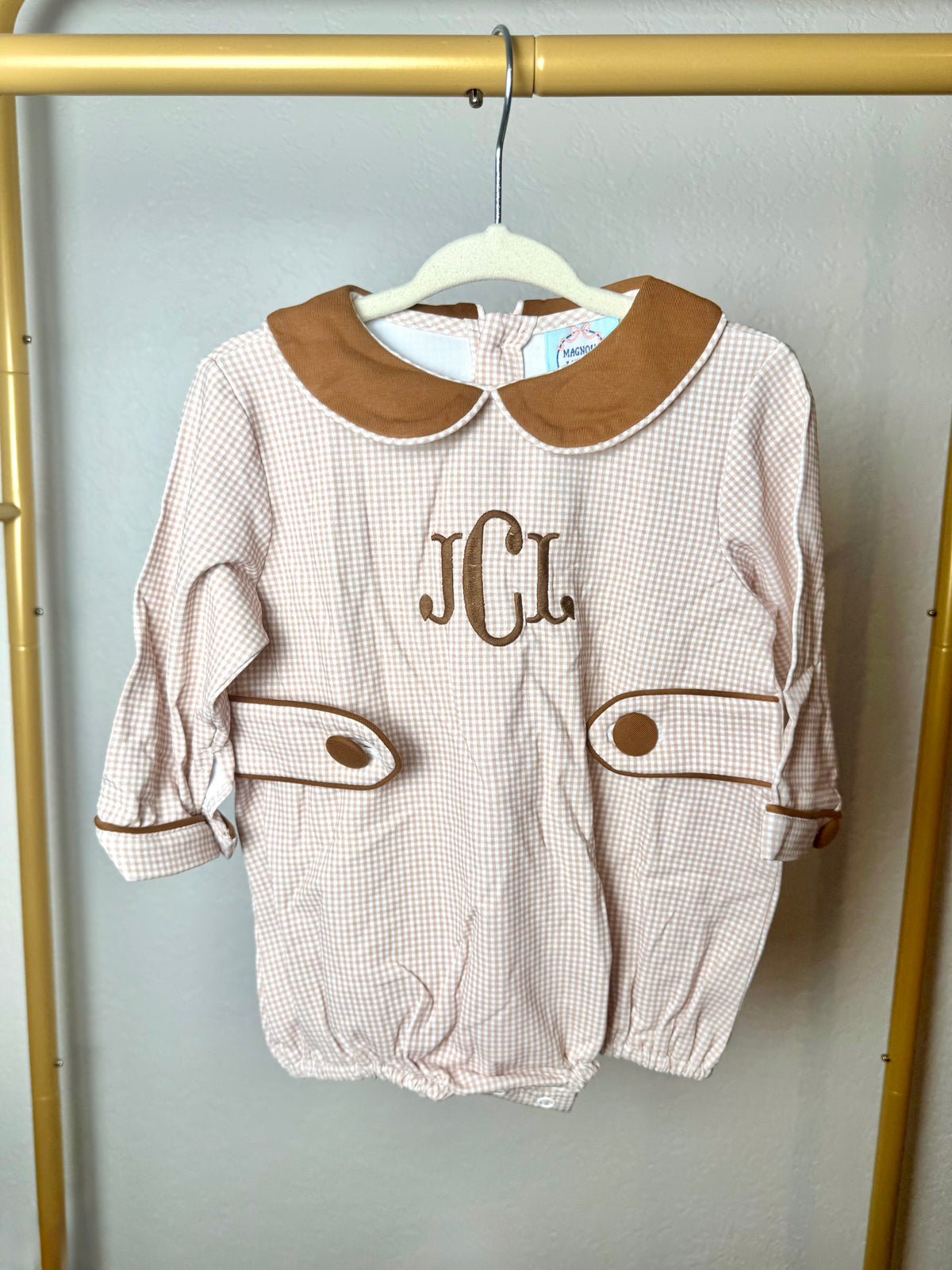 Boy’s Fall Toile Bubble