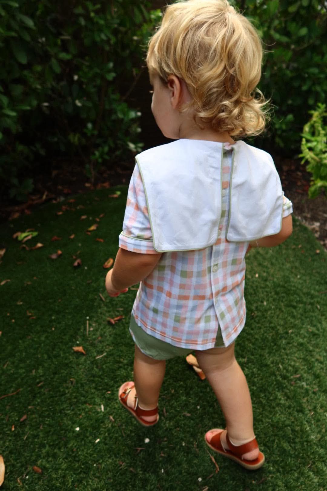 Boy’s Fall Plaid Bubble