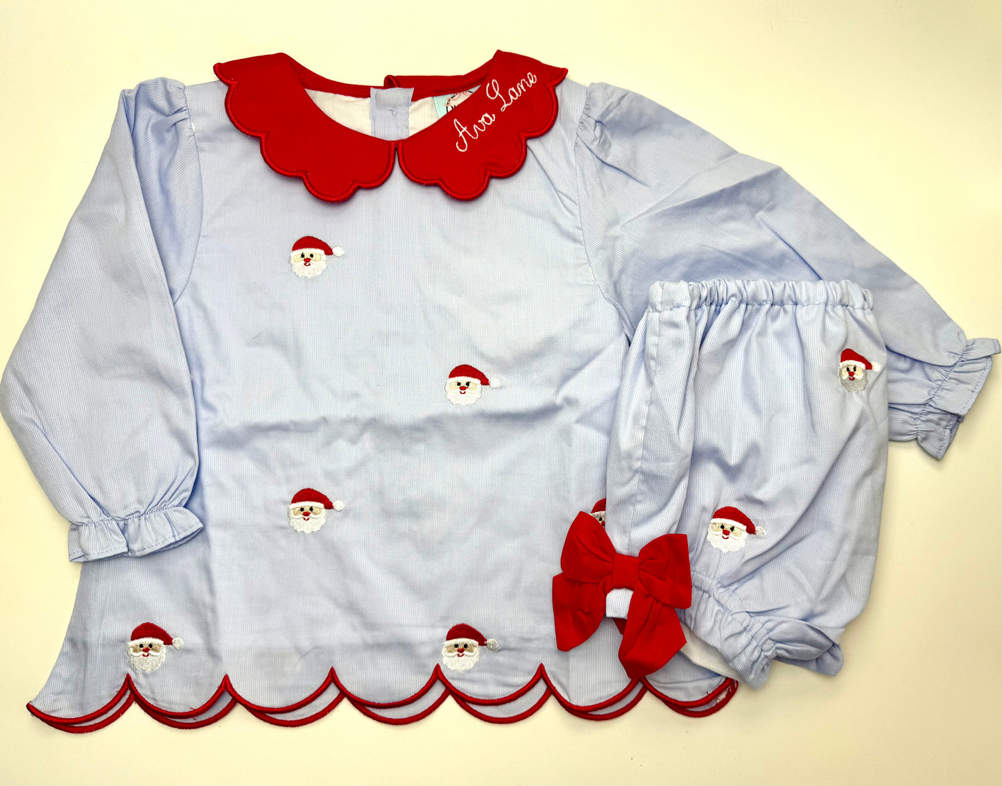 Girl's Ho Ho Ho Bloomer Set