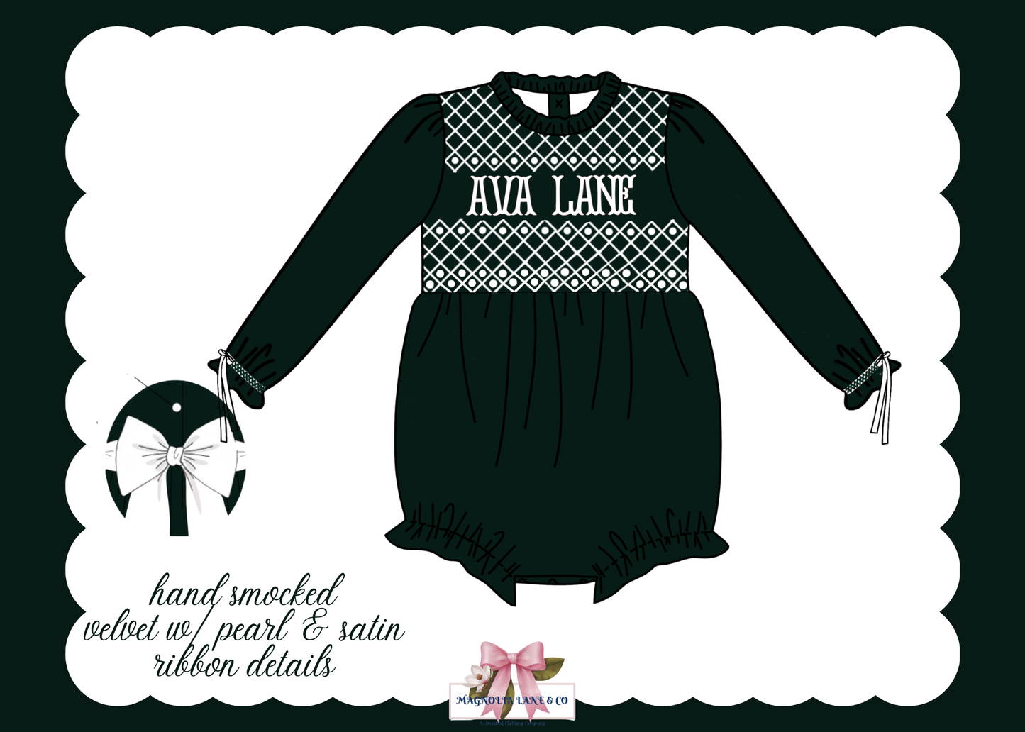 PO26: Green Velvet Christmas: Girl’s Bubble (ETA: October)