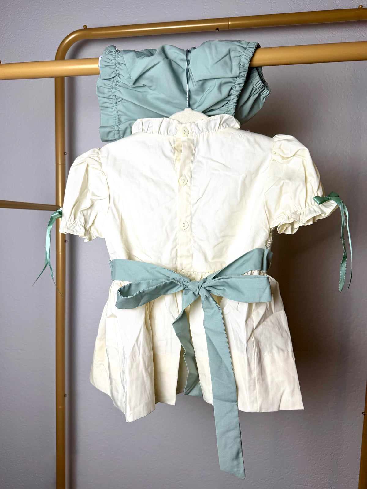 Girl’s Fall Heirloom Bloomer Set/Dress