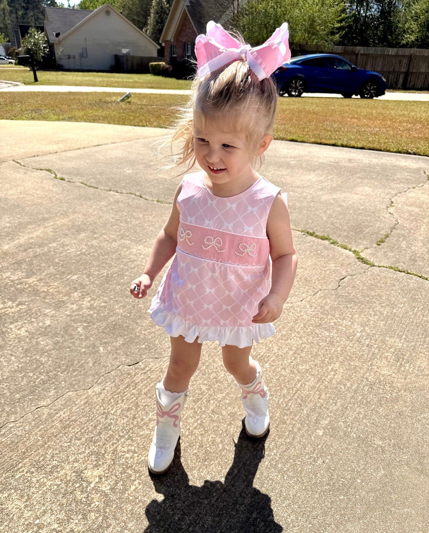 Bows & Pearls Bloomer Set