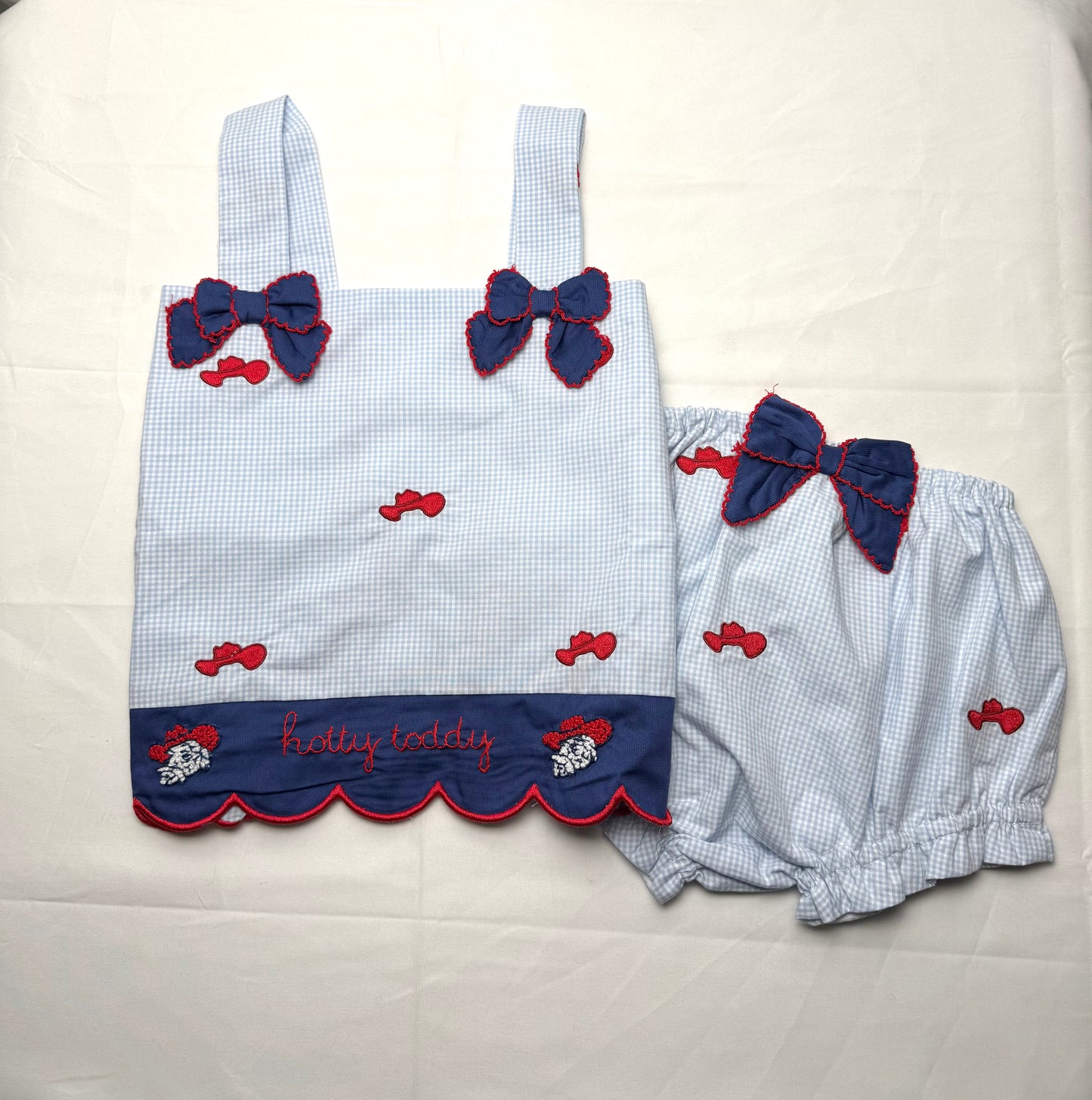 Girl's Hotty Toddy Bloomer Set