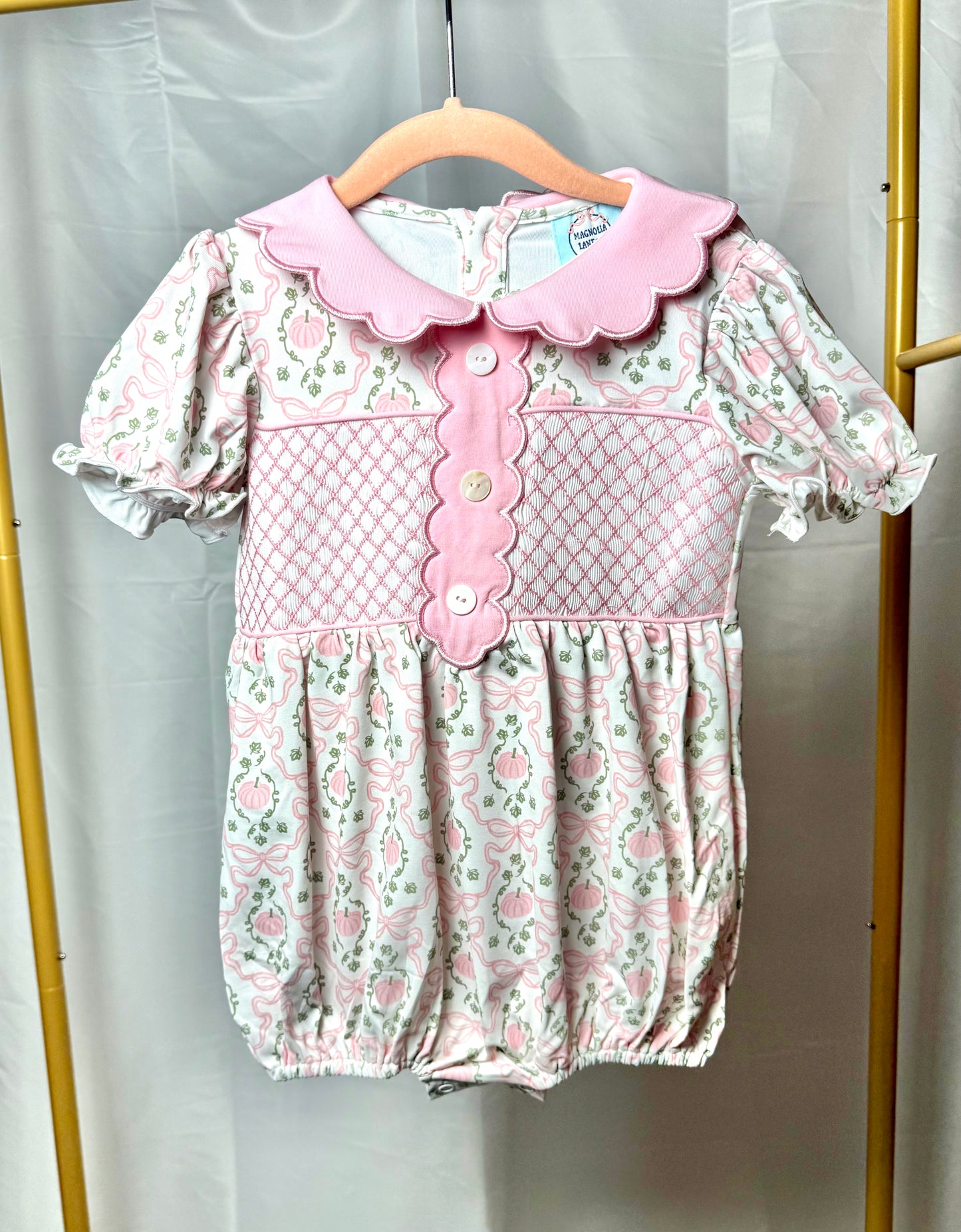 Girl's Pumpkin Trellis Collection BUBBLE