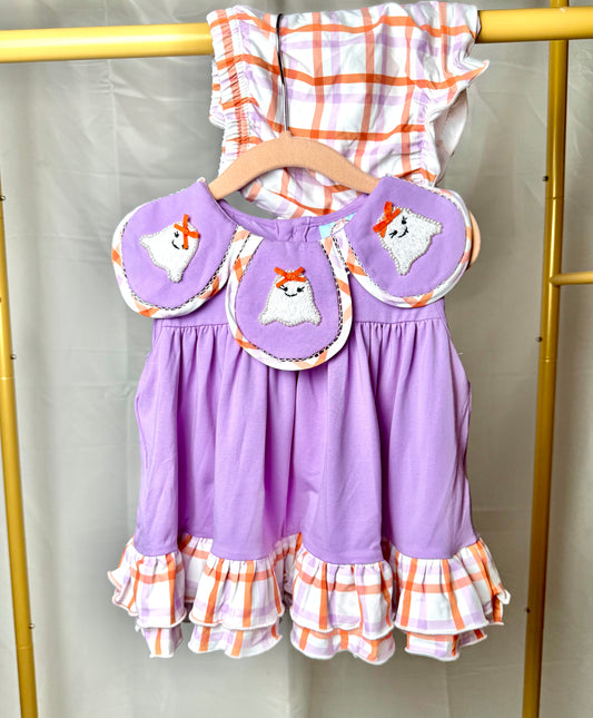 Girl's Spooky Pearl Ghosts BLOOMER SET