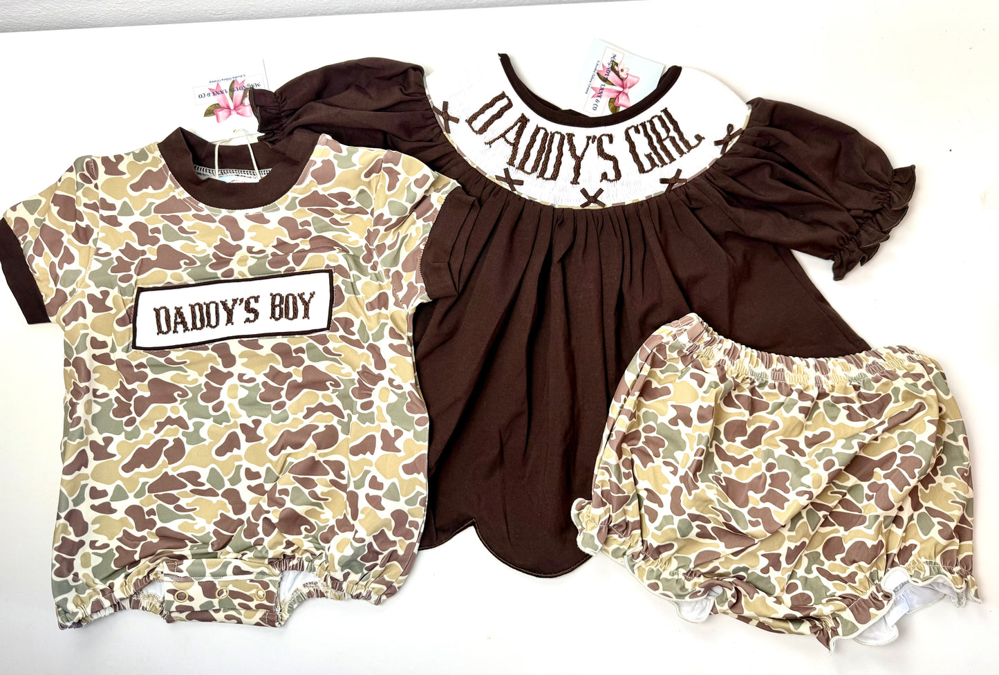 Camo Daddy's Boy Bubble