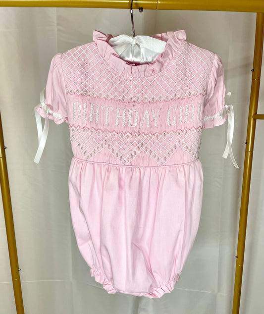 Heirloom Birthday Pearls Short Sleeve Bubble