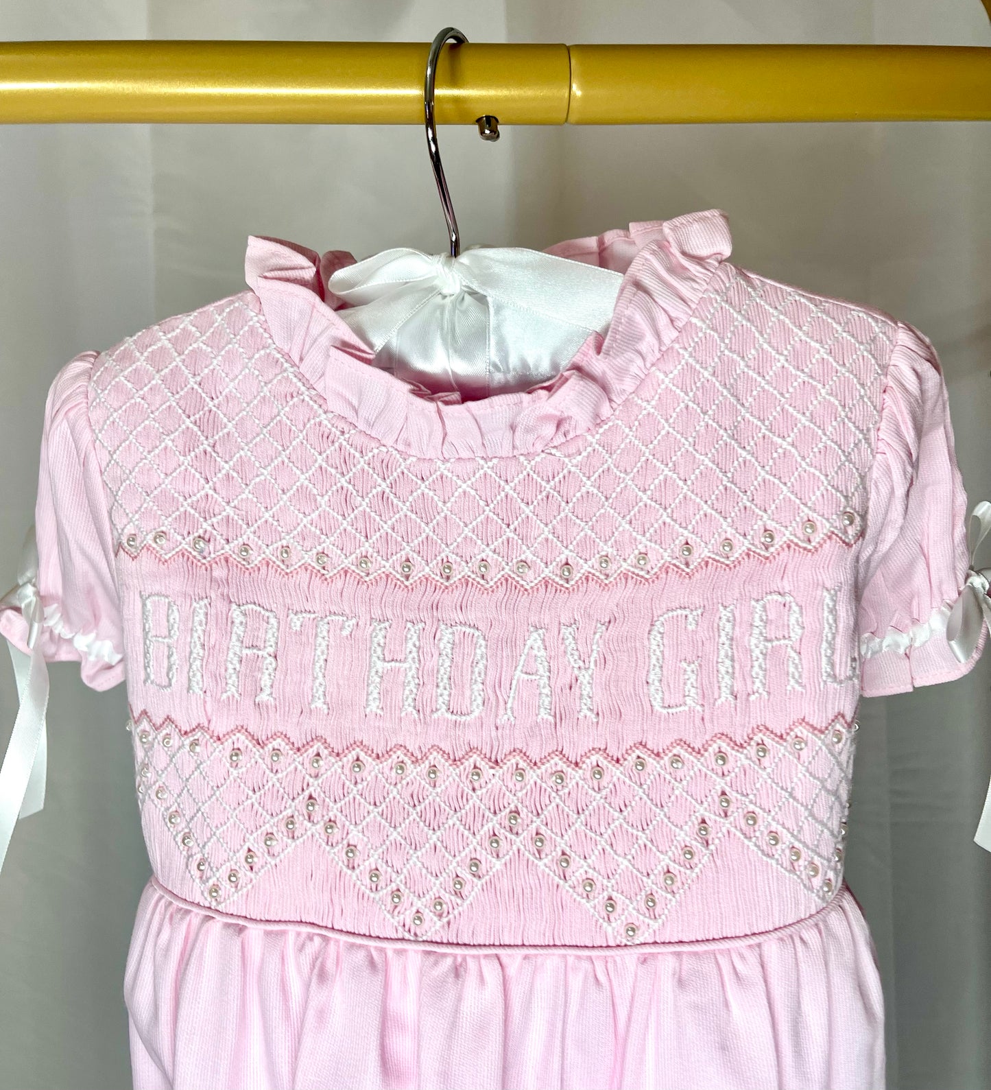 Heirloom Birthday Pearls Long Sleeve Bubble