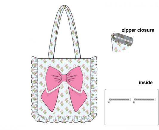 PO18: The Sunday Tote: Sweet Blooms