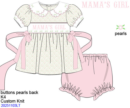 Mother's Day Best: Girl's Bloomer Set - "MAMA'S GIRL"