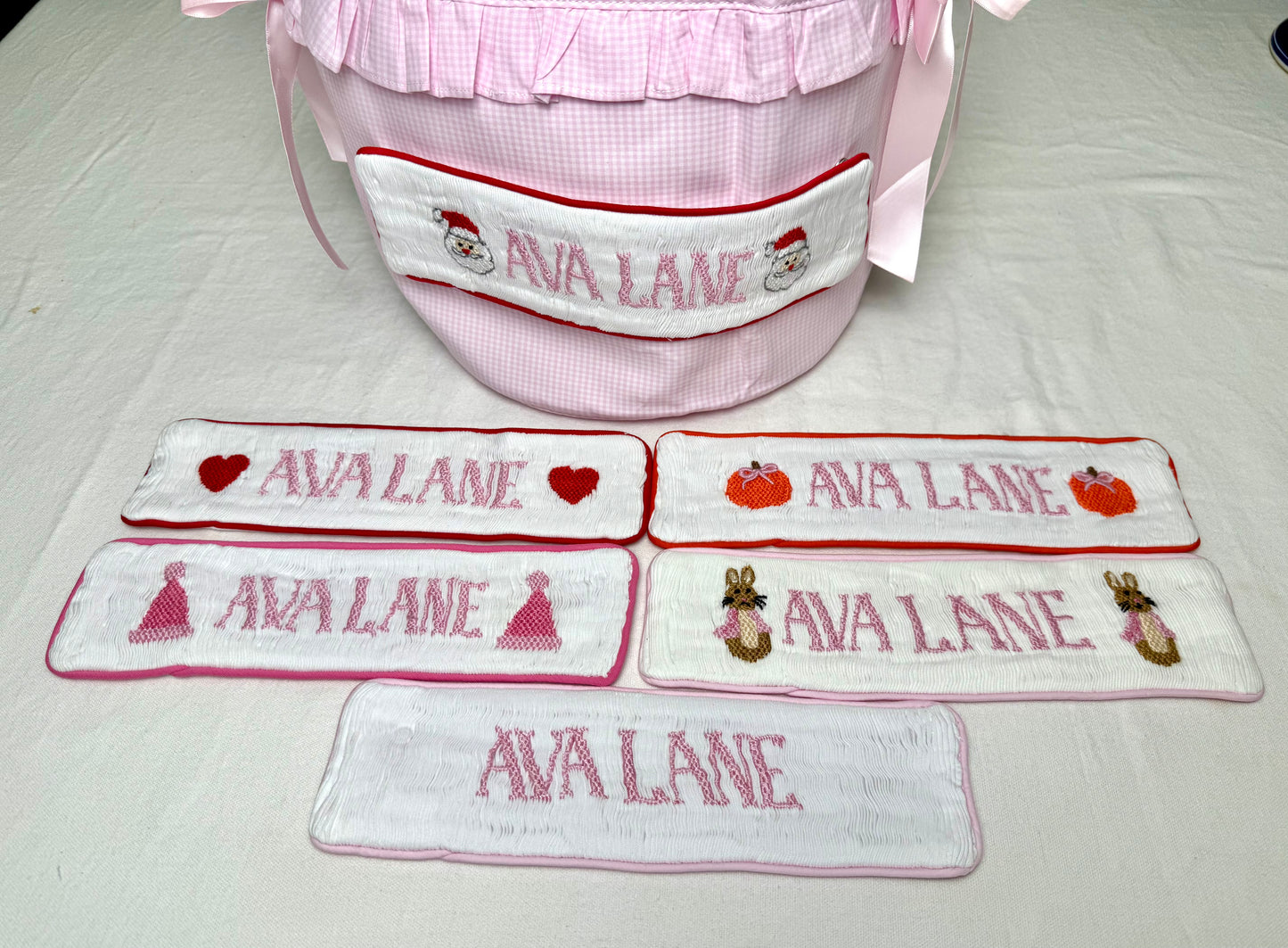 PO27: Smocked Holiday Baskets (ETA: November)