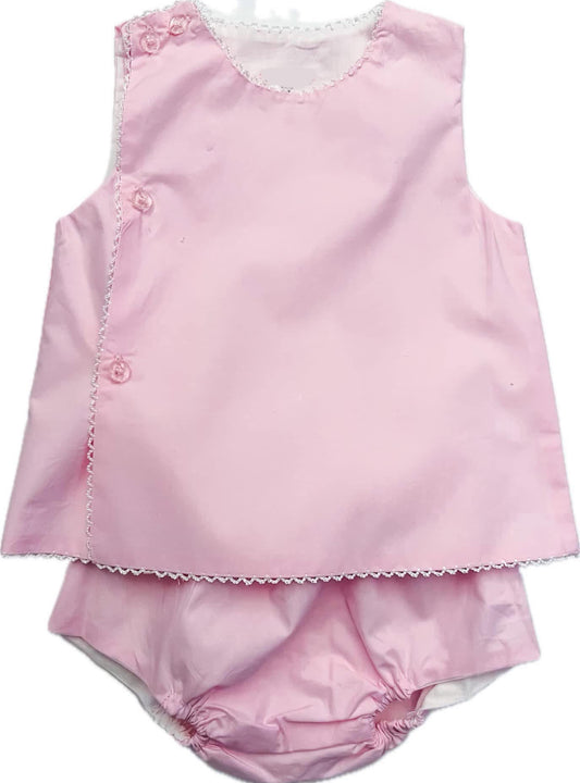 Heirloom Diaper Set - PINK