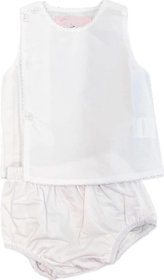 Heirloom Diaper Set - WHITE
