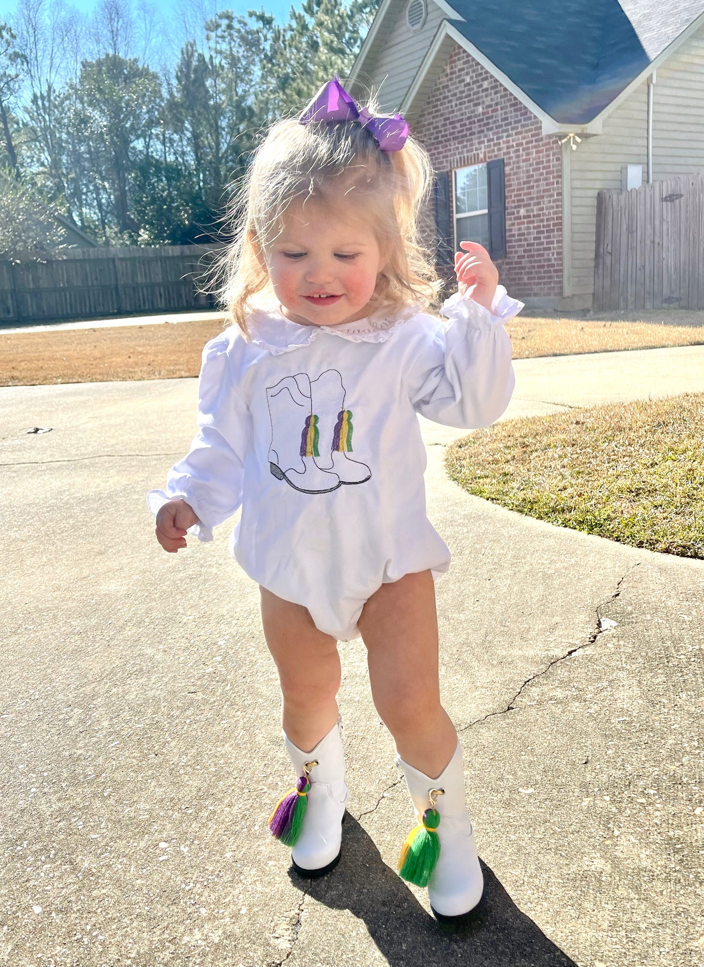 PO30: Mardi Gras Majorette Marching Boots