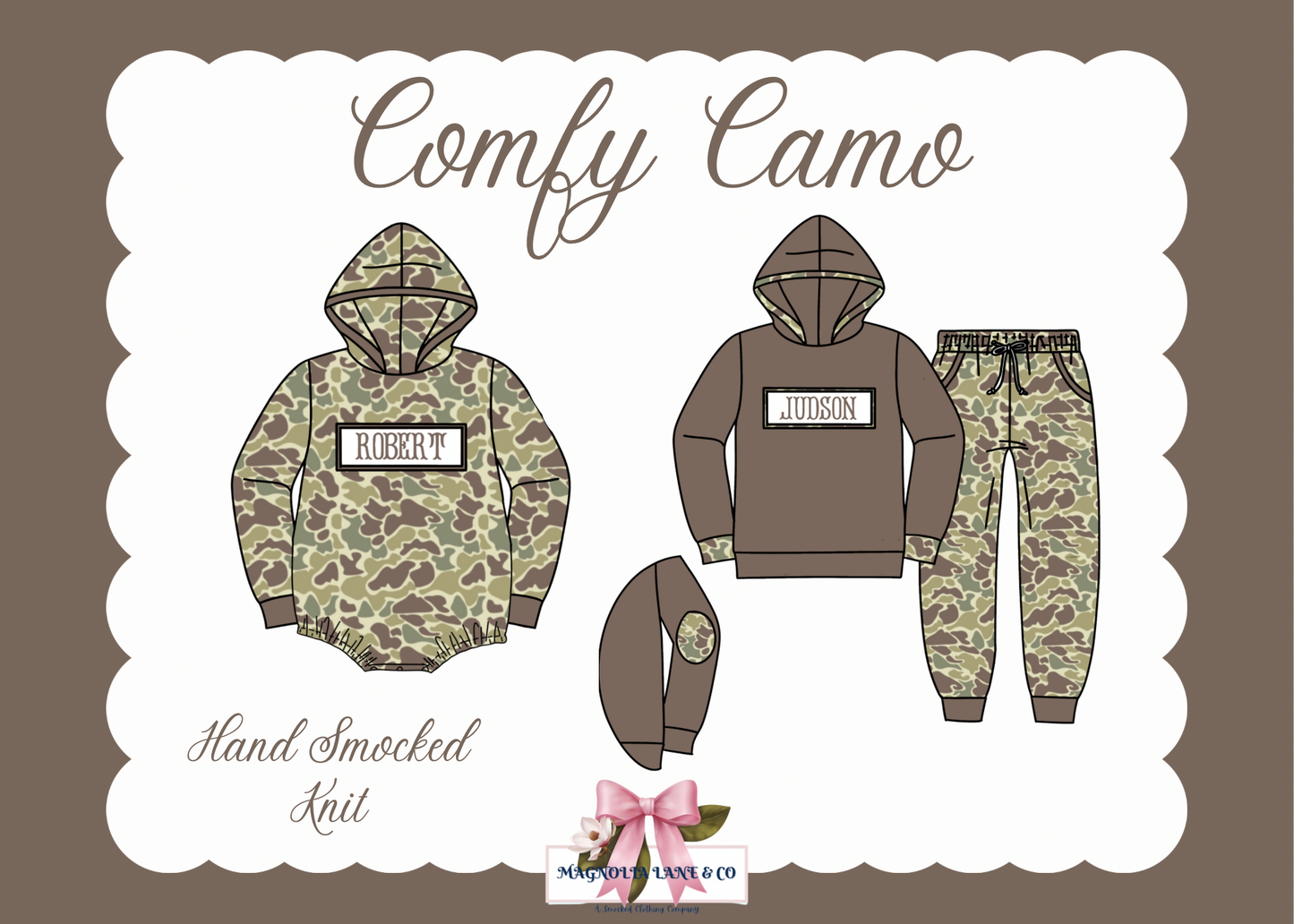 Comfy Camo Bubble - "DADDY'S BOY"