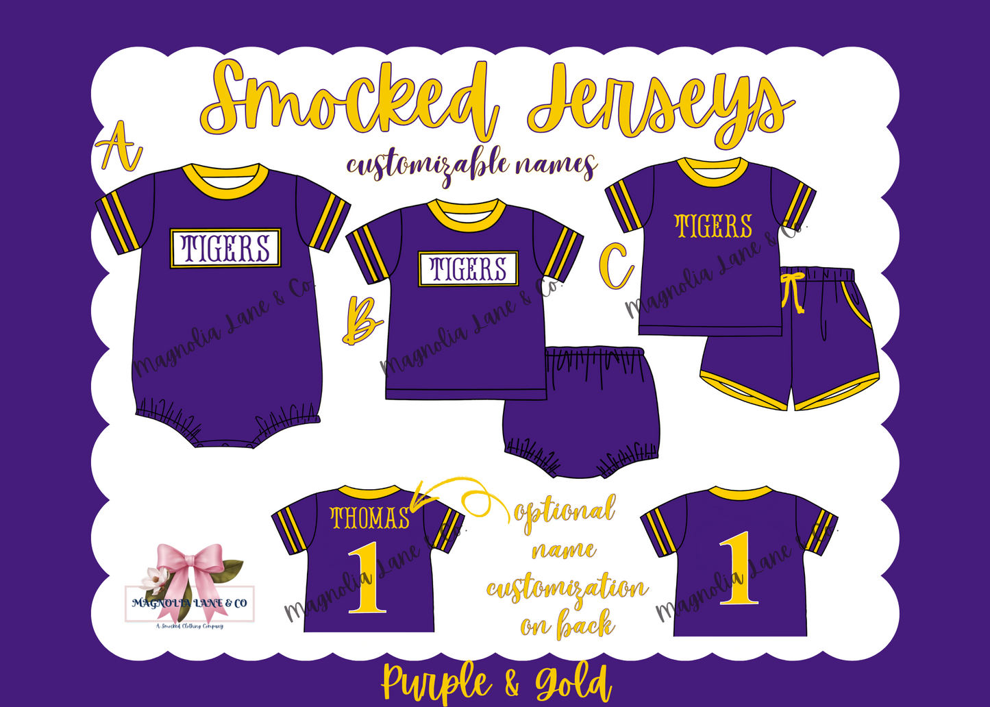 PO8: Purple/Gold Jerseys